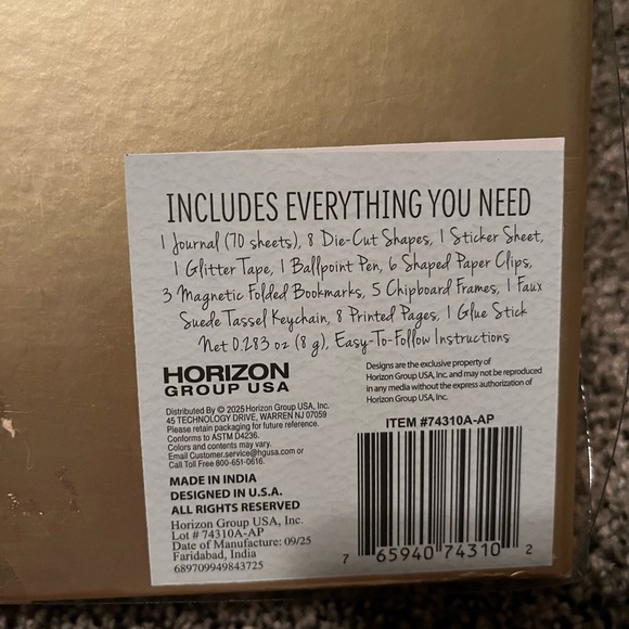 Journal making kit - Picture 2 of 2